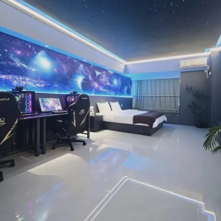 Kawen E-sports Homestay (Langfang High-speed Railway Station Wanda Plaza)