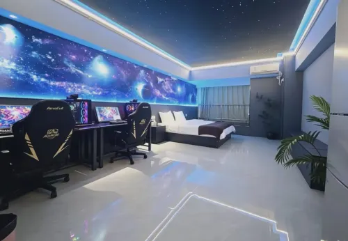 Kawen E-sports Homestay (Langfang High-speed Railway Station Wanda Plaza) - Pet friendly