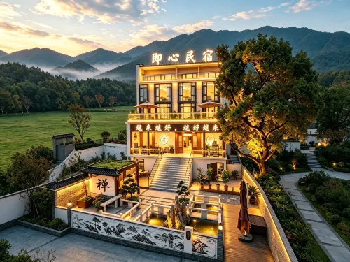 Jiuhua Mountain · Yixin  ksitigarbha bodhisattva 【 Private Smart Courtyard High end Hotel 】 - نادي رياضي
