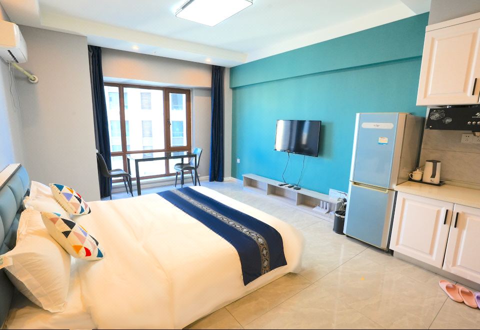 오도 호텔의 실용적인 객실 내부