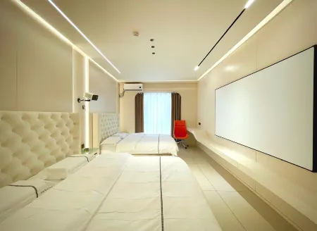 Daqing Intercontinental Smart Apartment (Ranghu Road Wanda Branch) Отели рядом с достопримечательностью «Daqing Normal University»