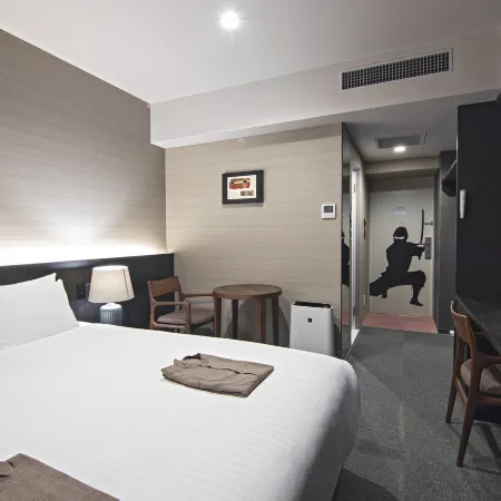 Hotel Ninja Black Отели рядом с достопримечательностью «Храм Бисамон-до»