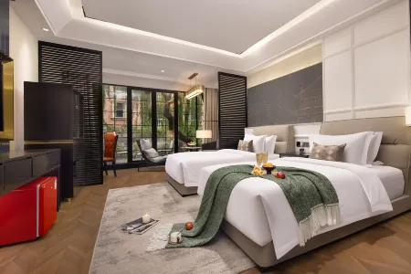 Wenhuilou Wangfu Yard (Taierzhuang Ancient City Scenic Area Branch) Отели рядом с достопримечательностью «Taierzhuang Ancient Town»