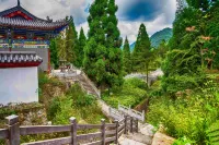 Longquan Qingshan Bufei Inn - Bergblick