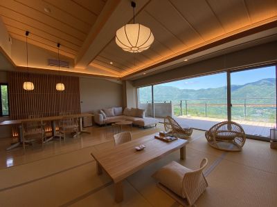 陵(Ryo)- 大文字側・露天風呂付コーナー和洋室 禁煙 源泉茶寮 玄 箱根強羅の写真