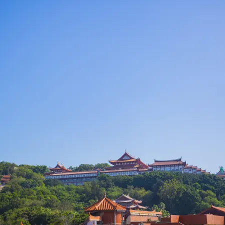 Meizhou Island warm residents stay in Mazu temple shop