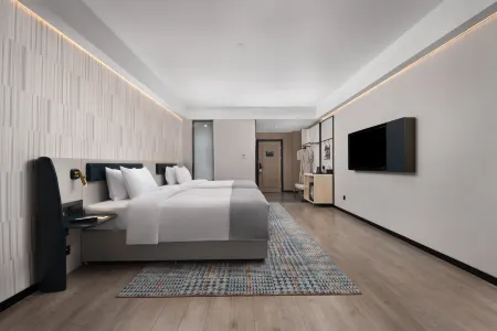 Wanda Yuehua Hotel Taiyuan South Railway Station Отели рядом с достопримечательностью «Shanxi University (Dongshan Campus)»