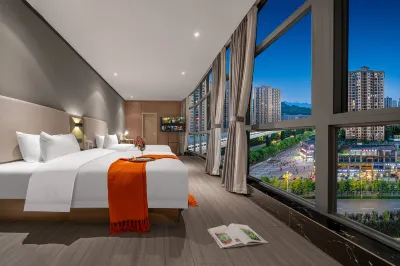 Wenting Hotel (Chongqing Binjiang New Town Wanda Plaza Branch) Hotel in zona Distance Company Degan Station
