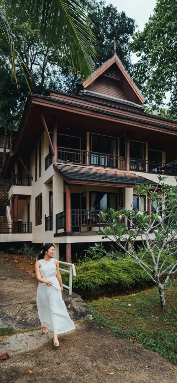 ห้องพักเตียงคิงไซส์ วิวทะเล ติดชายหาด