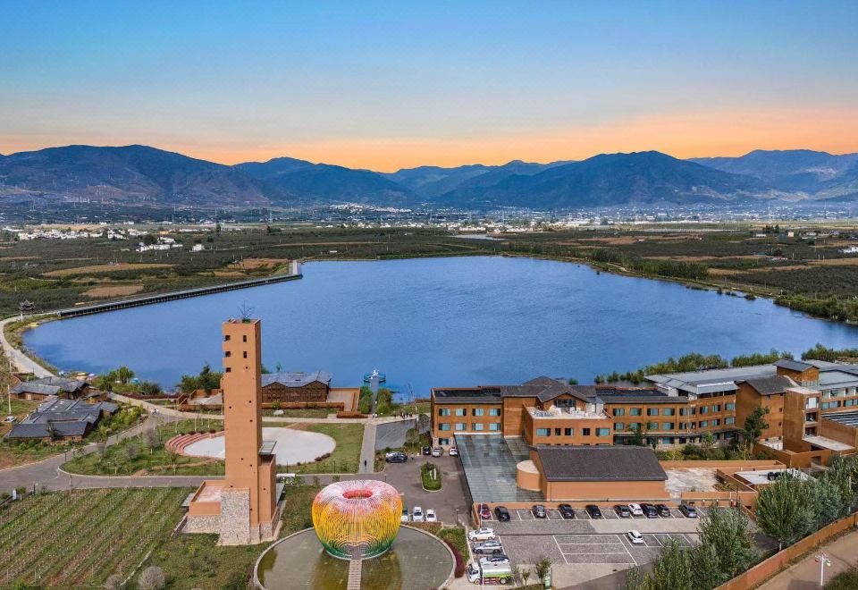 바이린후 핑궈 농장 이미지