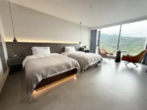 180 degree mountain view boutique vacation homestay at a glance فنادق في شينبينغ