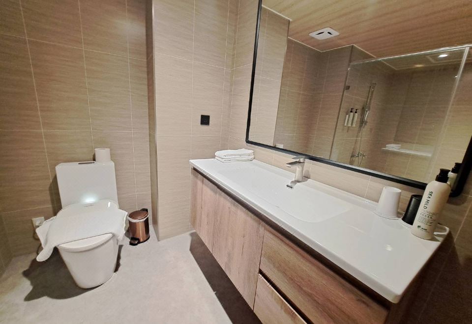 Via Hotel Zhongli 로비 및 무료 마사지 의자