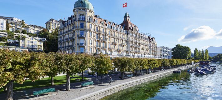 Mandarin Oriental Palace, Luzern Hotele w: Lucerna