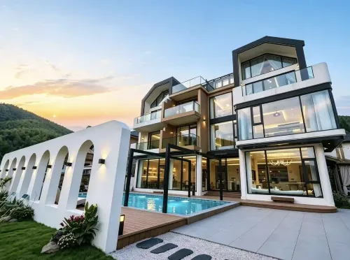 Senli Forest Leisure Vacation Homestay - vue sur la montagne