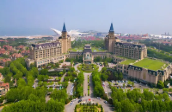 Qingdao Jinsha Lansu Seaview Hotel Apartment (Golden Beach Beer City) Отели в г. 