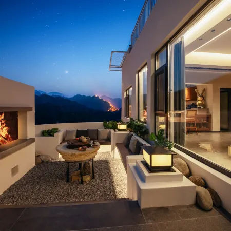 Private Hot Spring Retreat by the Great Wall – Your Peaceful Getaway