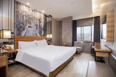 Qingmu Select Hotel (Shanghai Dahua Hucheng Dahua Second Road) Hotel in zona Shanghai Tao Xingzhi Memorial