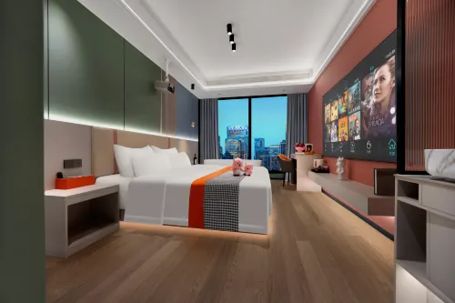 Yunqi Star Hotel (Neijiang Wanda Plaza High-speed Railway Station) - parkir