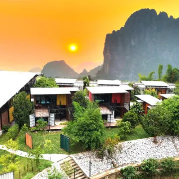 Kong Resort Vangvieng Hotels near Vang Vieng View