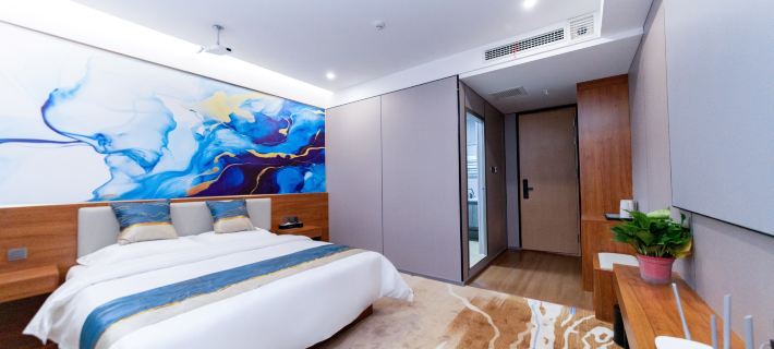 Boyaxi Giant Screen Hotel (Ningdong Mall) Hoteles en Lingwu