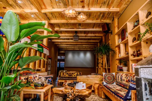 Huize Qianhe Cinema Homestay - ห้องครัว