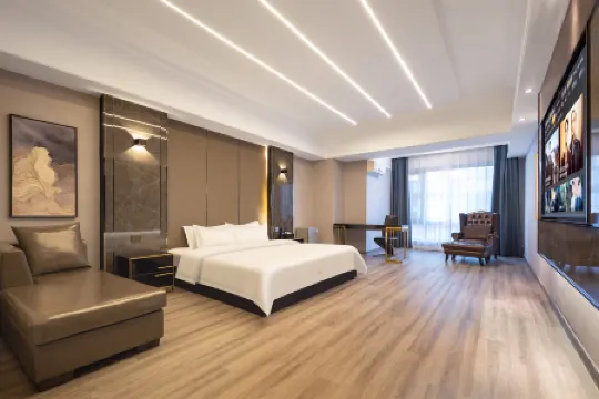 Yuan Qingya Hotel (Shenyang Olympic Sports Center Wanda Branch) Отели рядом со станцией Gujiazi Railway Station