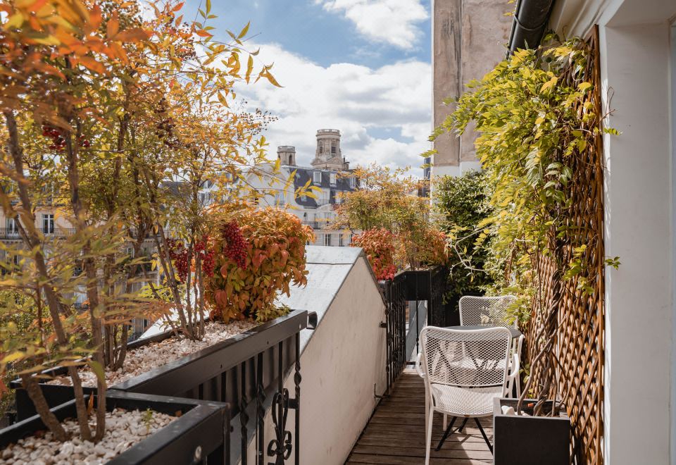 청결한 욕실 시설