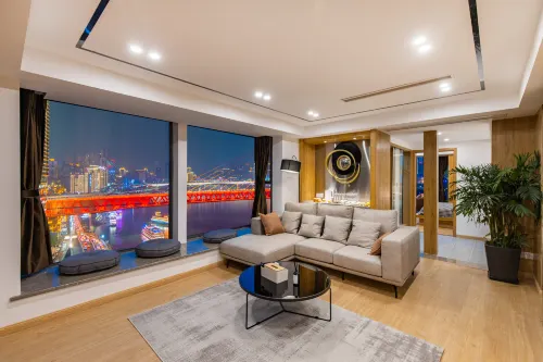 Nuanyu Apartment with river view& drown show view