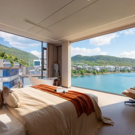 Yuelanqiyu · Moon Whisp | Erpanlanyue Waterfront Seaview Resort Chinese Inn (Erhai Ideal City)