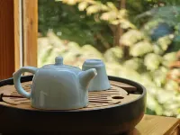 Emei Bamboo Hills Private Hot Spring Hostel - Romantisk