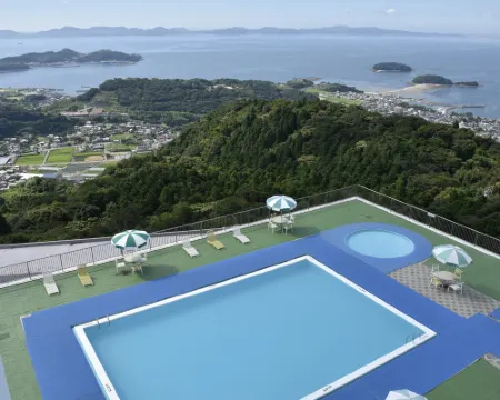 Gamagori Onsenkyo Mikawa Bay Hills Hotel โรงแรมในนิชิโอะ