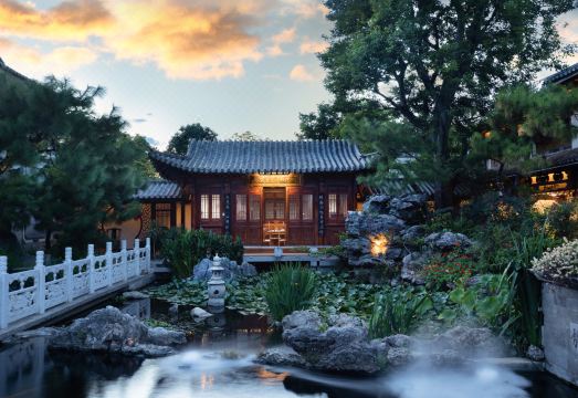 大理古城晋园客栈外景图