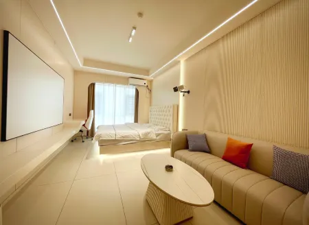 Daqing Intercontinental Smart Apartment (Ranghu Road Wanda Branch) Отели рядом с достопримечательностью «Daqing Normal University»