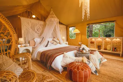 Seewild Mt.Sanbai Luxury Camp Hotéis em Anyuan