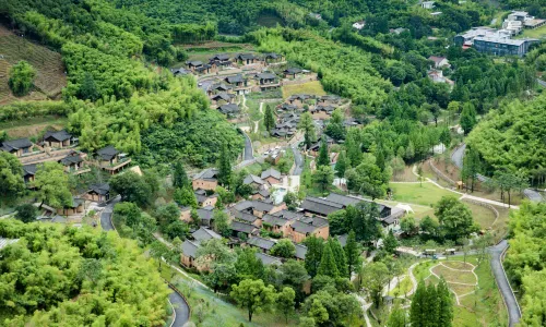 湖州十里芳菲香積嶺村落
