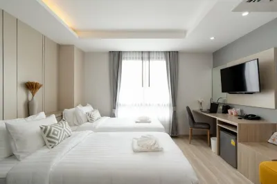 里斯基飯店-邦帕拉特站 Rama VII Bridge附近的飯店