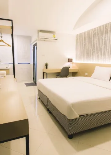 ห้องสตูดิโอพร้อมเตียงคู่
