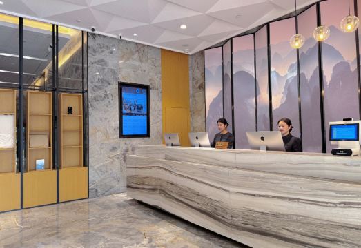 조식 뷔페 전경