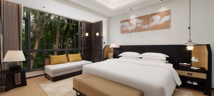 Qingcheng Yunhai (Rich-Selenium) Hot Spring Resort Ξενοδοχεία στην πόλη Ντουζιάνγκιαν Σίτι