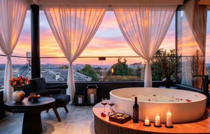Hillnest · With Friends & Beauty · Hot Spring View Homestay (Tengchong Century City Branch)