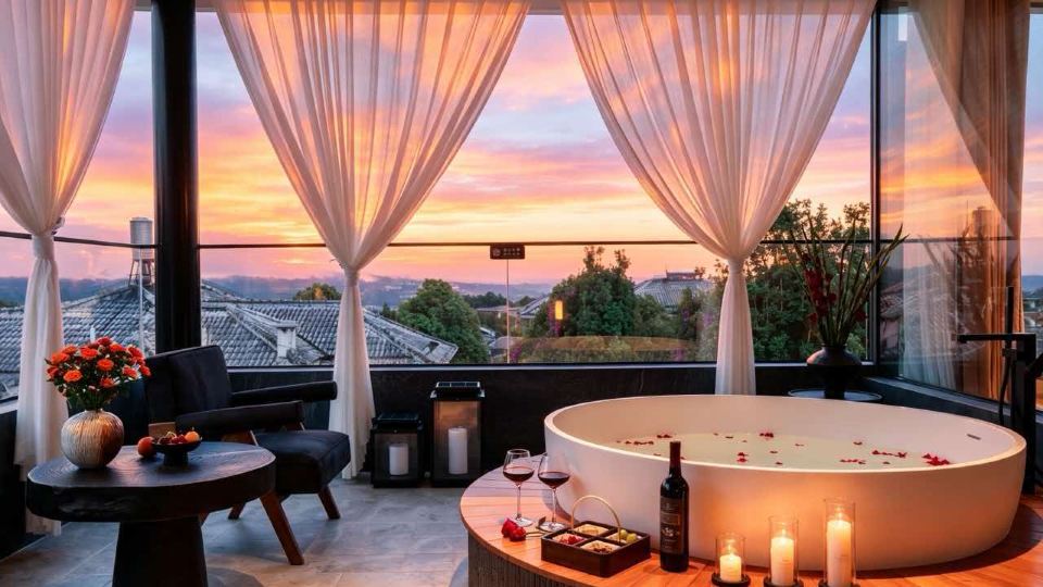 Hillnest · With Friends & Beauty · Hot Spring View Homestay (Tengchong Century City Branch)