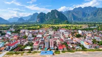 Vang Vieng Sisavang Mountain View Hotel - Pool