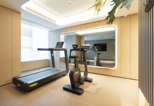 JI 호텔 (청두 톈푸 국제공항)의 깔끔한 로비 모습