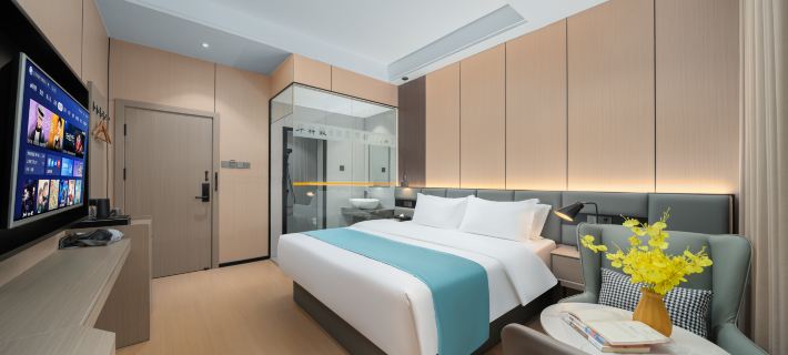 Qilan Yuejing Hotel (Long'an Middle School Branch) Hotel a Long'an