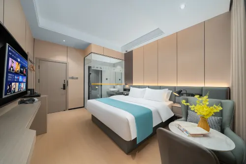 โรงแรมฉีหลานเย่วจิง (สาขา โรงเรียนมัธยมหลงอาน) - โรงแรมราคาถูก