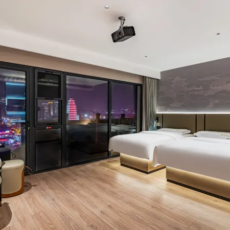Jingshang Hotel (Beijing Bird's Nest North Tucheng Subway Station Branch) Отели рядом с достопримечательностью «Станция метро Mudanyuan»