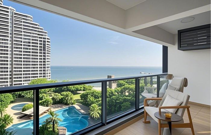 Beihai Deer Cloud Hidden Sea View Homestay (Yintan Tourist Resort Branch)