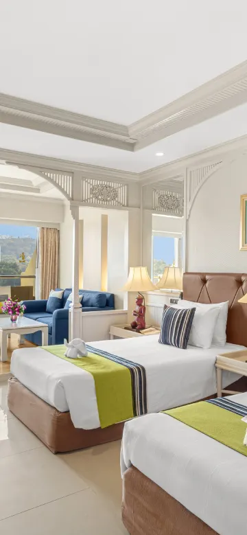 ห้องมินิสุทพลัสวิวพระอาทิตย์ขึ้นเตียงคู่