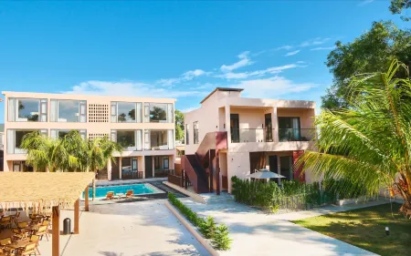 Shanqiu Villa Residence (Wanning Shimei Bay Island Tourist Road) Отели рядом с достопримечательностью «Huarun Shimeiwan Beach»