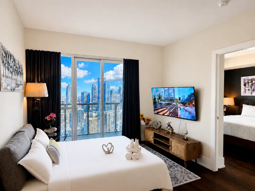 Dt2br2ba Cn Tower &Lake View/ Parking King Bed - Mississauga